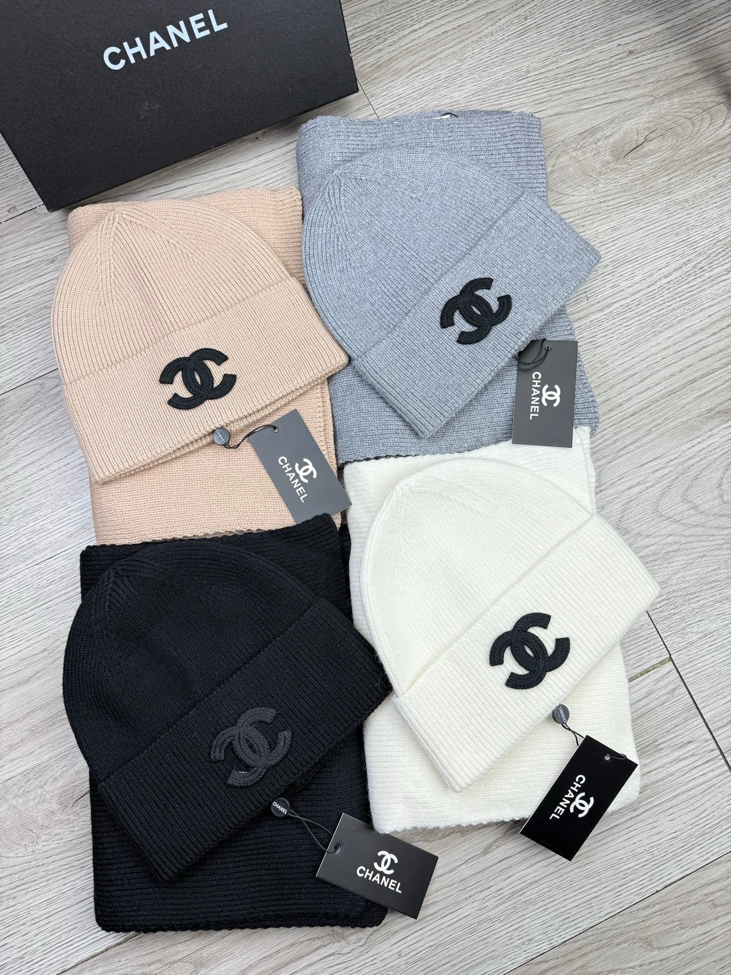 C&C Beanie + Scarf Set (2PCS)