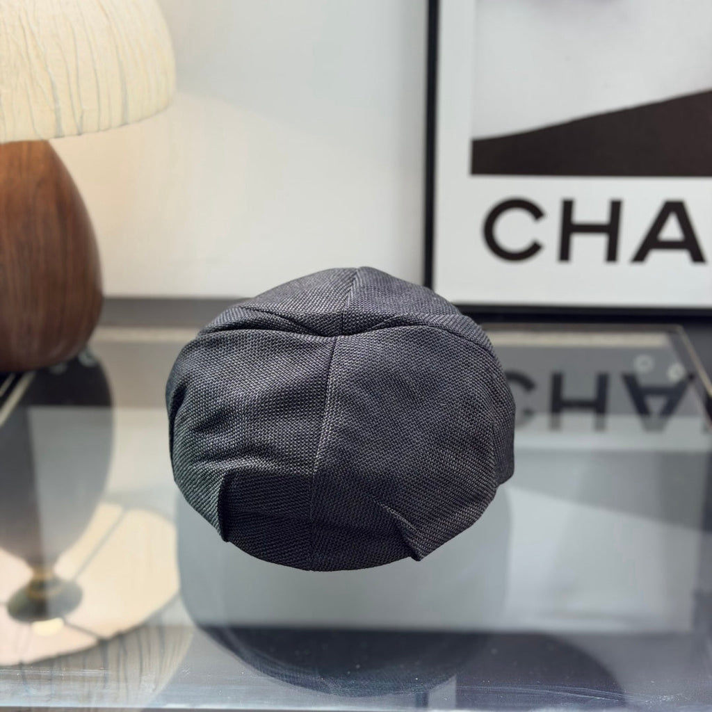 Premium Ivy Cap - Classic Texture Breathable Newsboy Hat for Men
