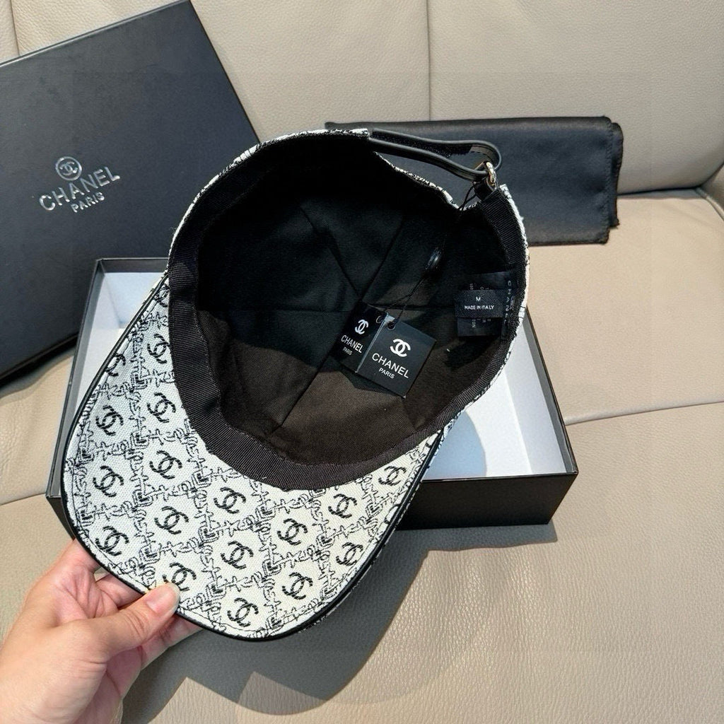 Chic Monochrome Baseball Cap