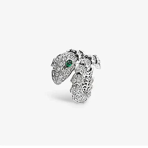 18K BVLGARI Serpenti Tubolari Ring