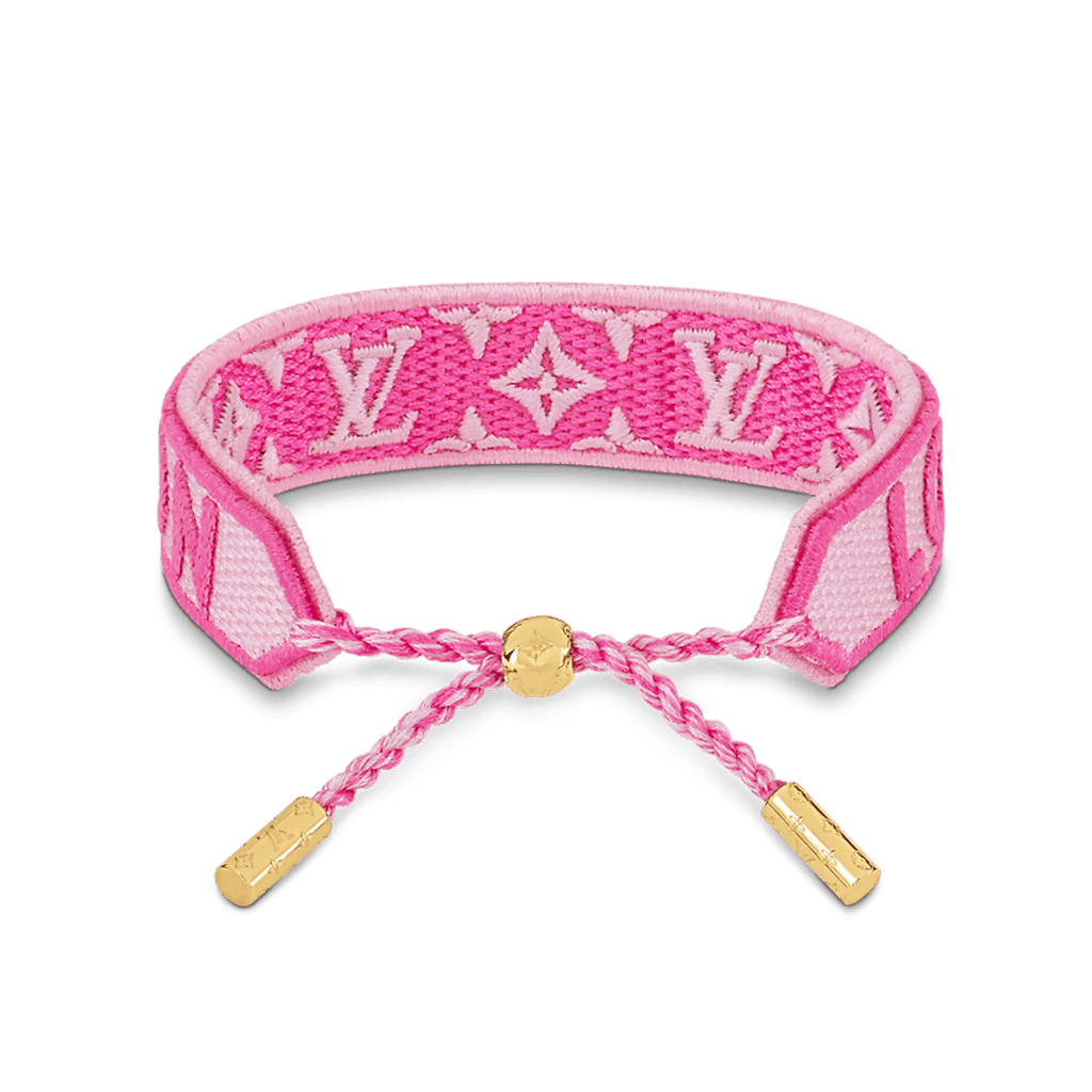 18K Louis Vuitton Buddy Pink Bracelet