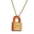 18K O'Kelly Pendant Hermes Necklace