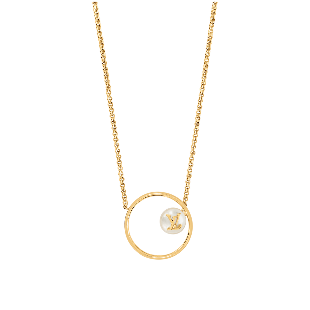 18K Louis Vuitton Eclipse Pearls Necklace