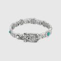 Double Gucci Flowers Bracelet
