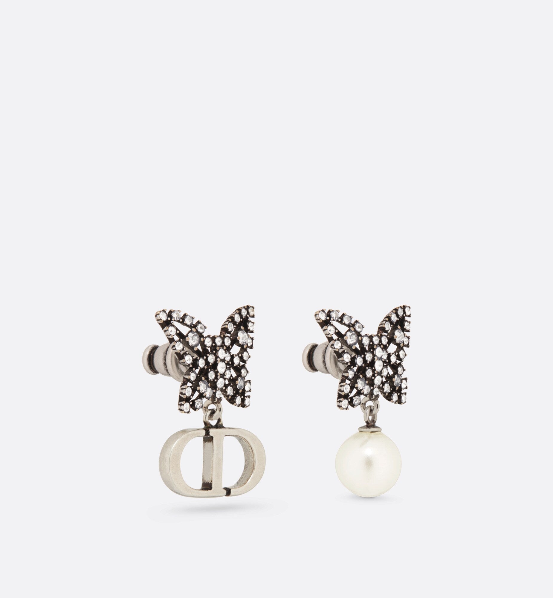 18K Dior Papillon De Nuit Earrings
