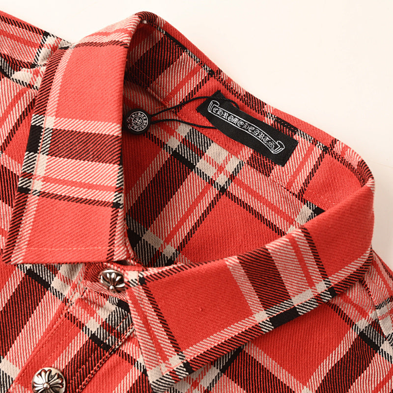 Chrome Hearts Classic Plaid Shirt