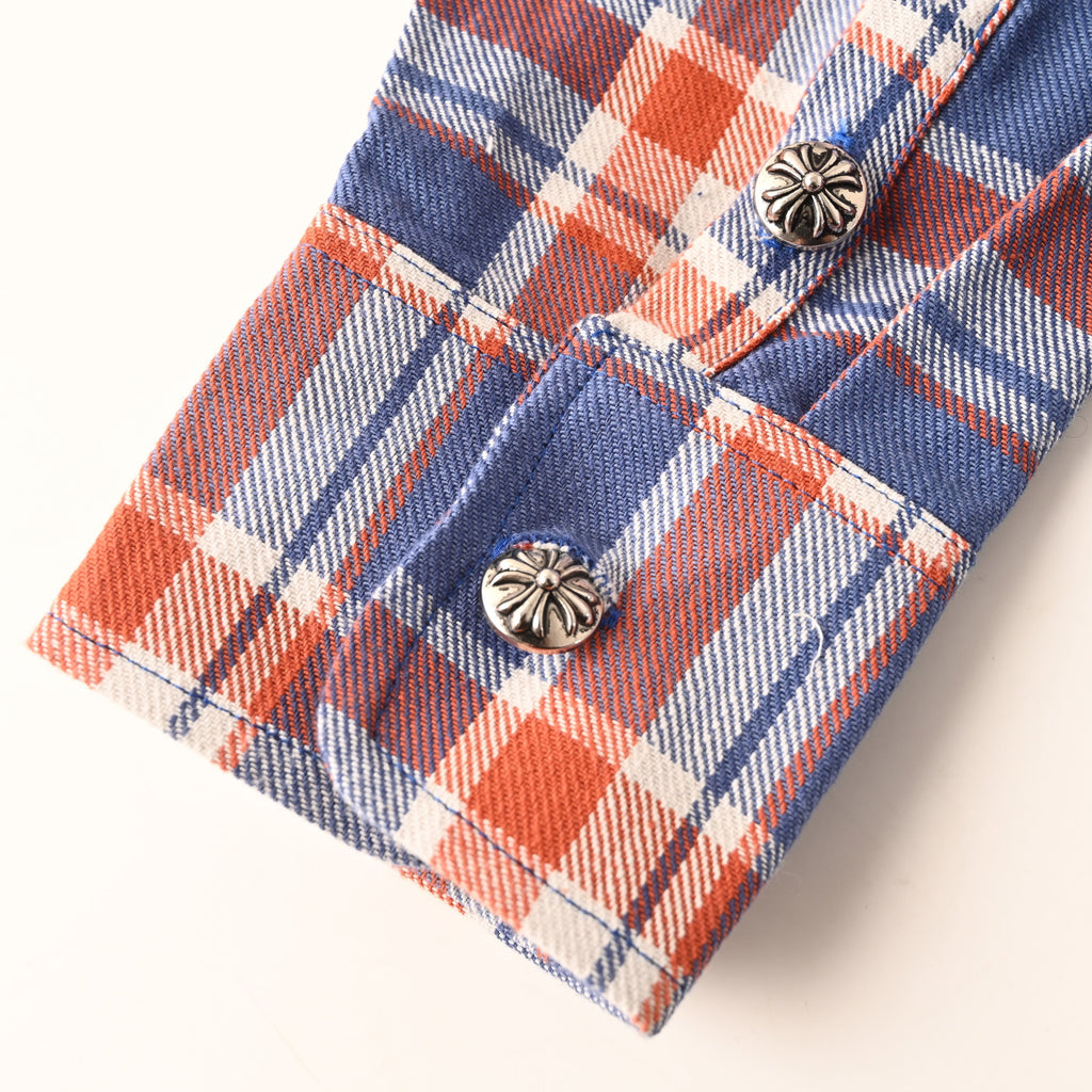 Chrome Hearts Classic Plaid Shirt