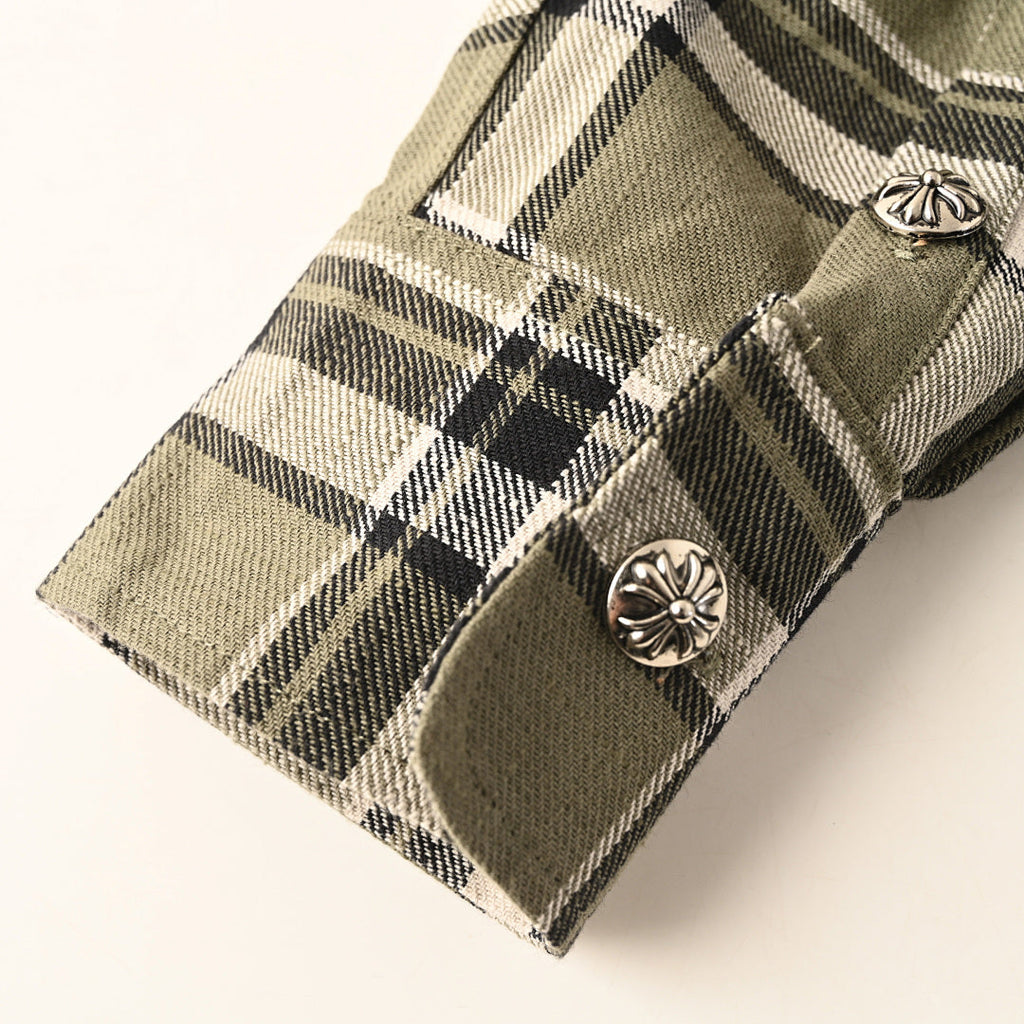 Chrome Hearts Classic Plaid Shirt