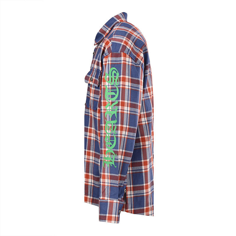 Chrome Hearts Classic Plaid Shirt