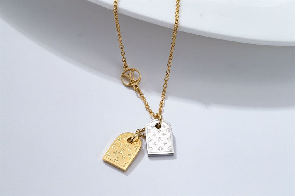 18K Louis Vuitton Nanogram Necklace