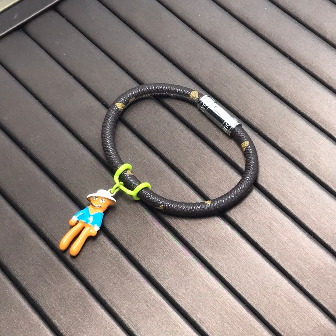 18K Louis Vuitton Hang It Mascot Bracelet