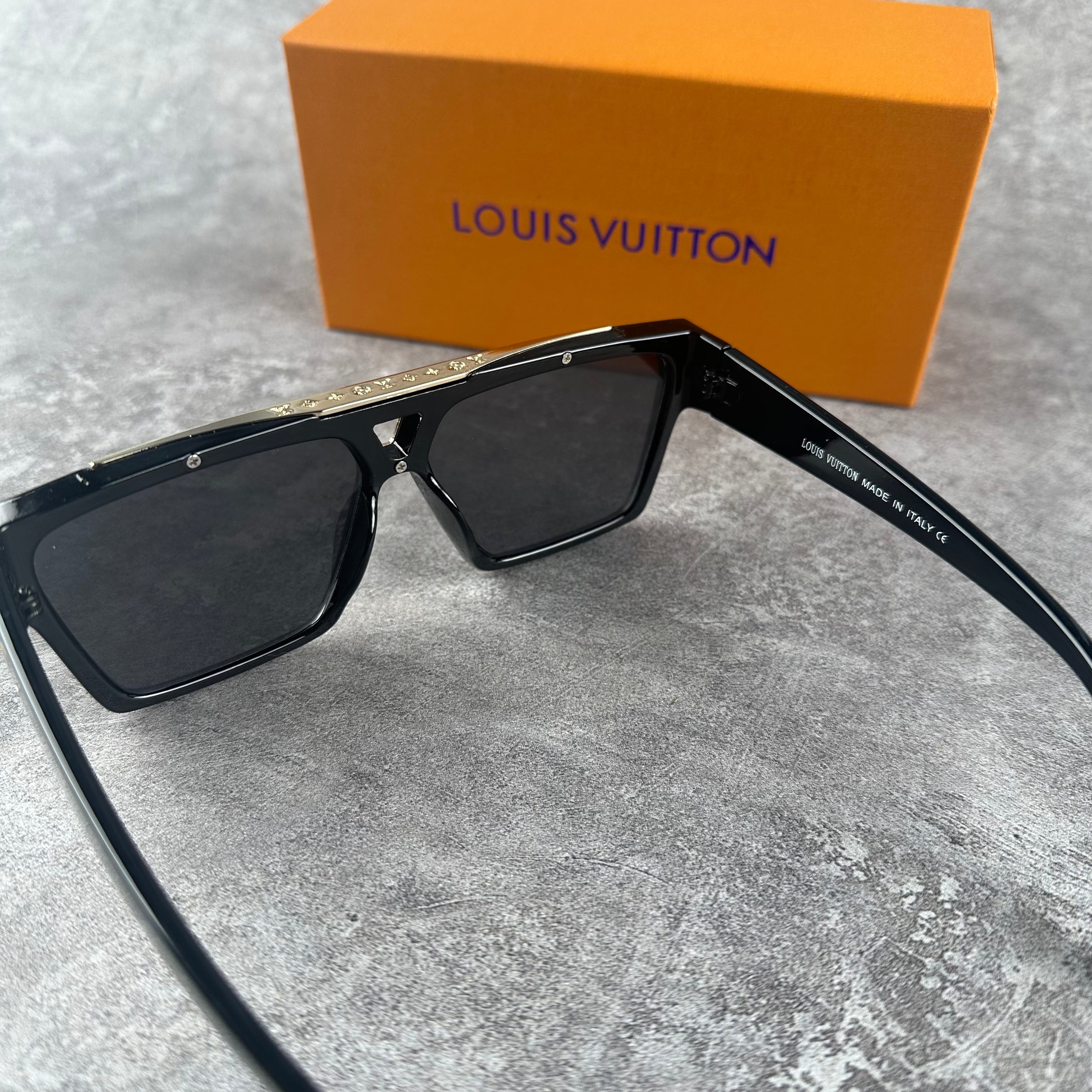 Evidence Sunglasses Black And Gold