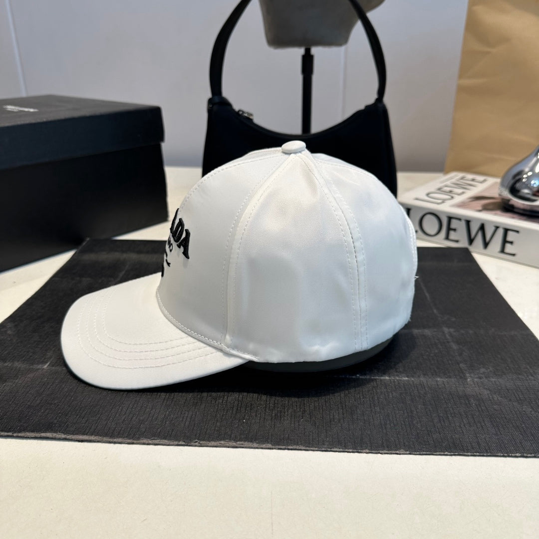 Elegant Embroidered Letter Baseball Cap