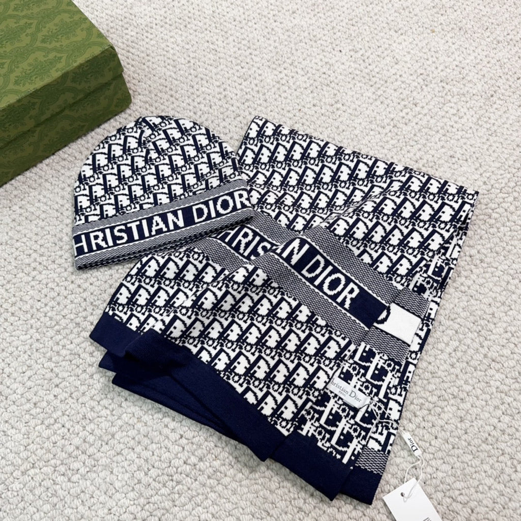 Beanie and Scarf Set