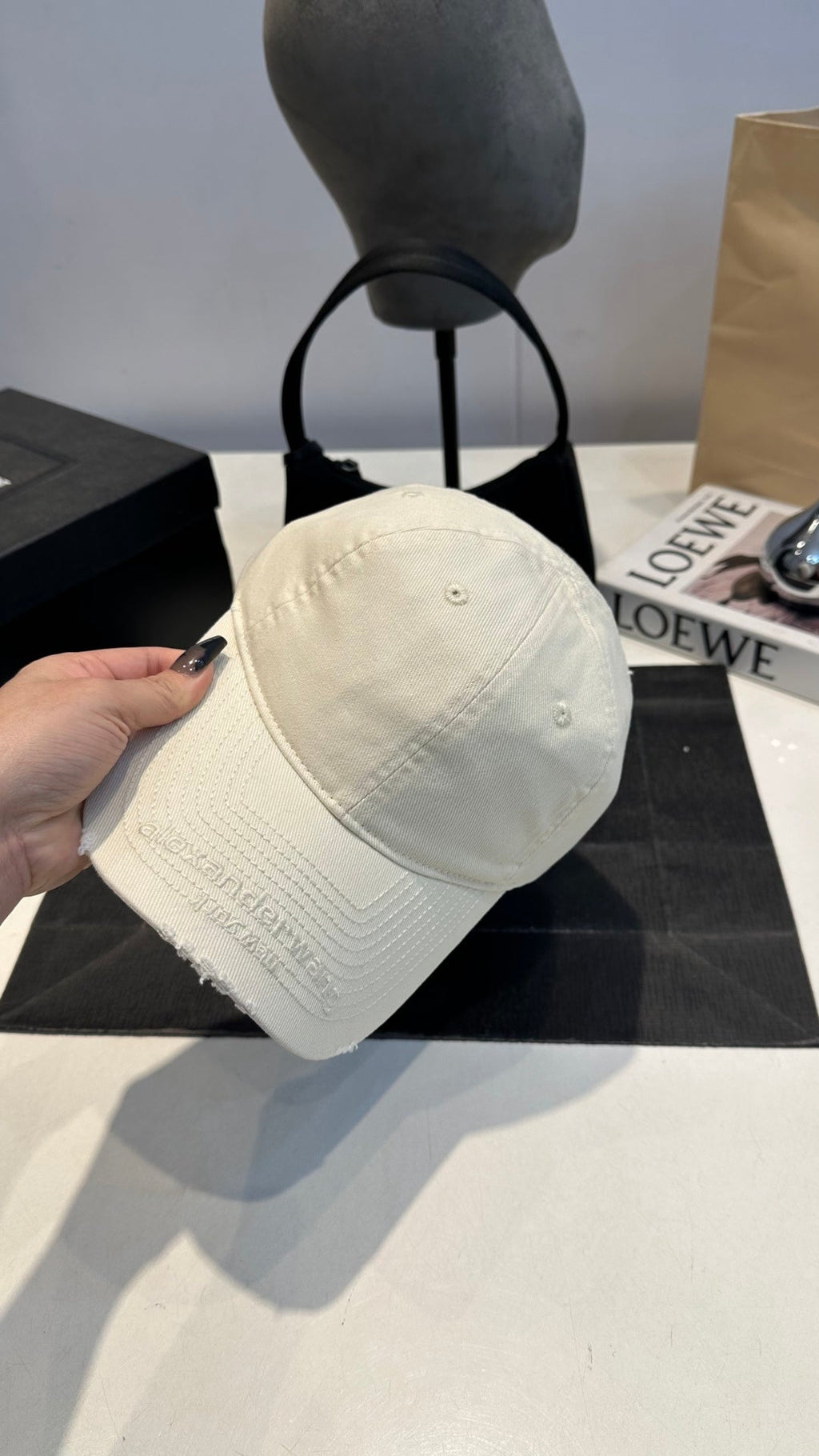Essential Minimalist Cap in Cream