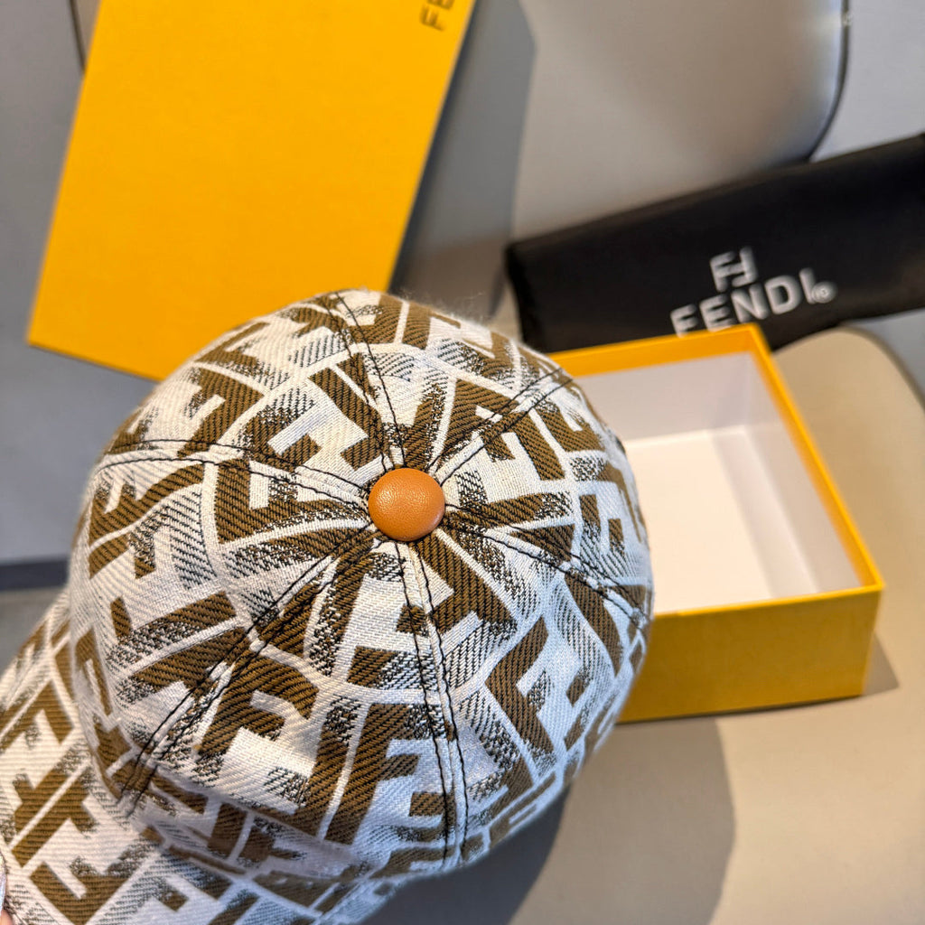Luxurious Minimalist Cap with Iconic Patterns
