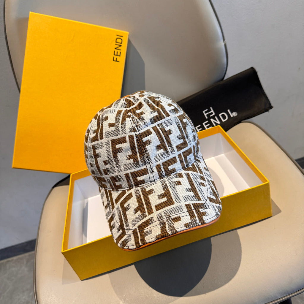 Luxurious Minimalist Cap with Iconic Patterns