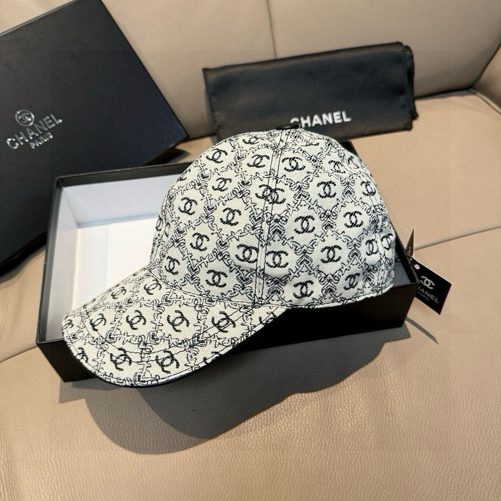 Chic Monochrome Baseball Cap