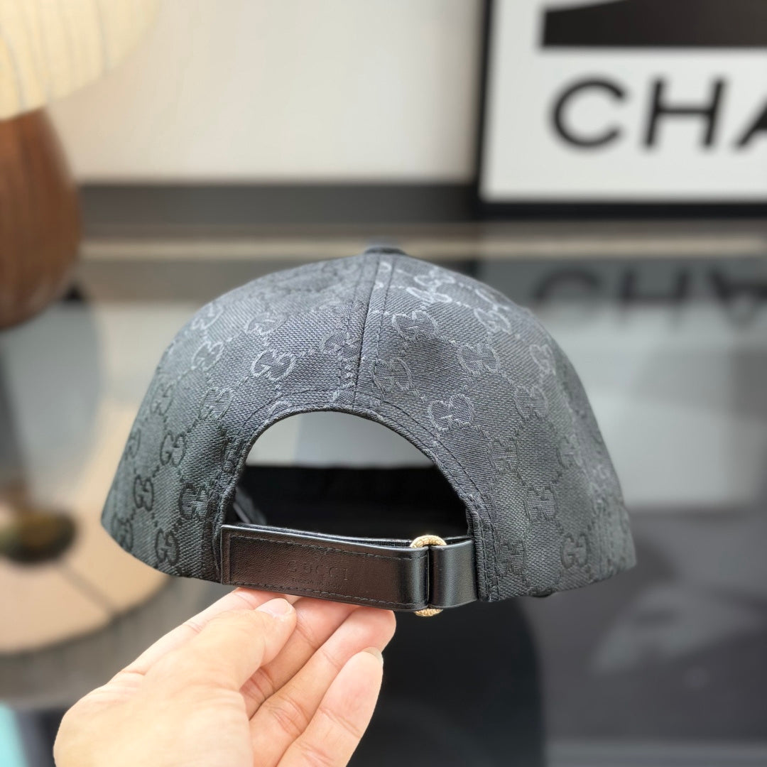 Premium Streetwear Baseball Cap with Signature Stripe & Monogram