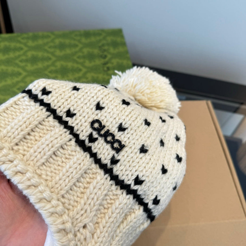 knit trapper beanie