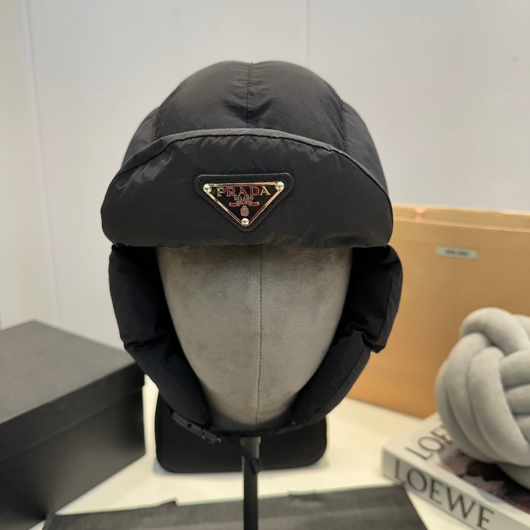 Padded Winter Trapper Hat with Ear Flaps
