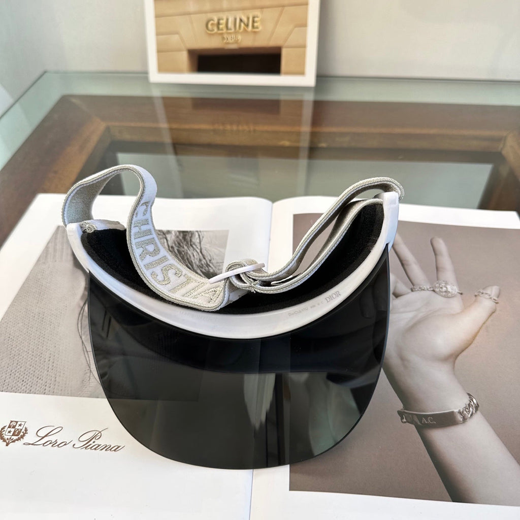 Silver Mirror Shield Visor