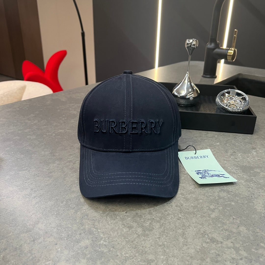 Essential Navy Cap with Embroidered Detailing