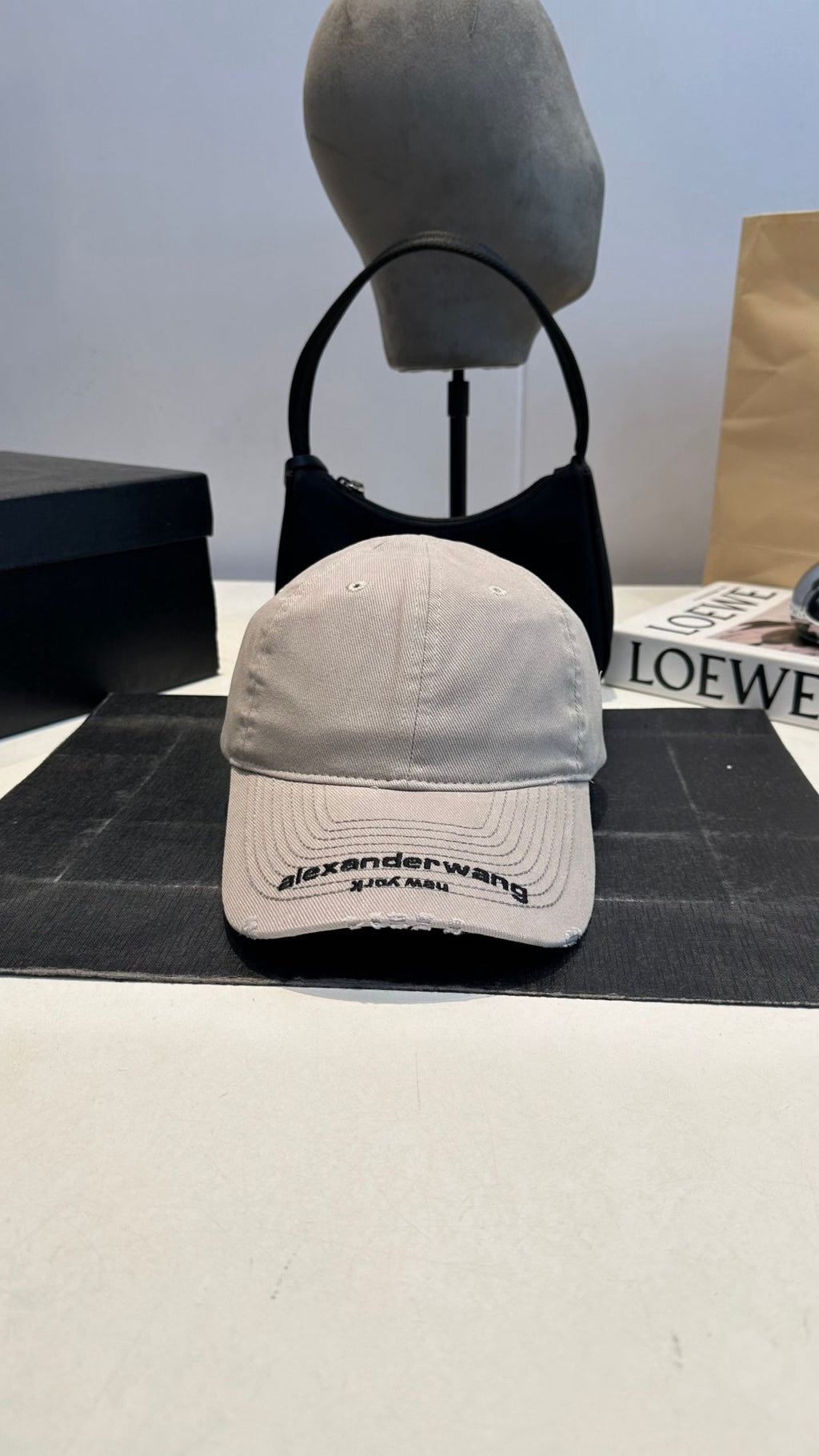 Minimalist Distressed Cap for Effortless Style
