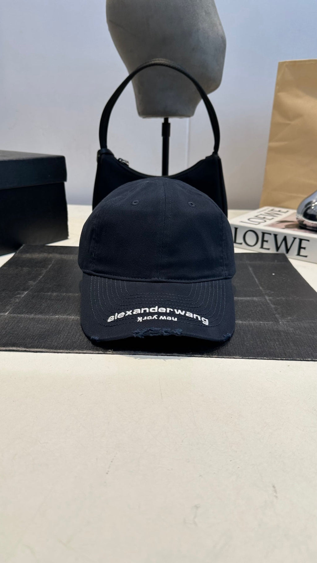 Sophisticated Minimalist Cap - Classic Navy Blue