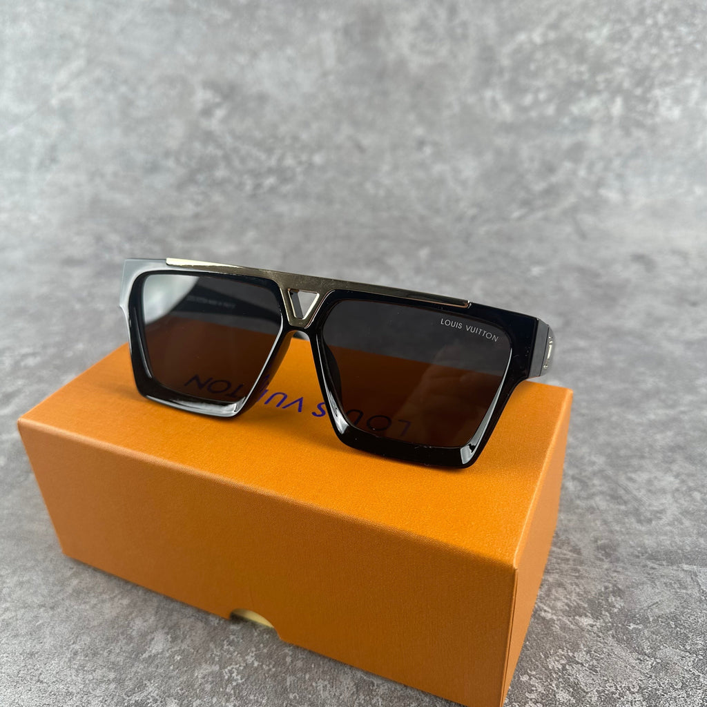 Evidence Sunglasses Black And Gold