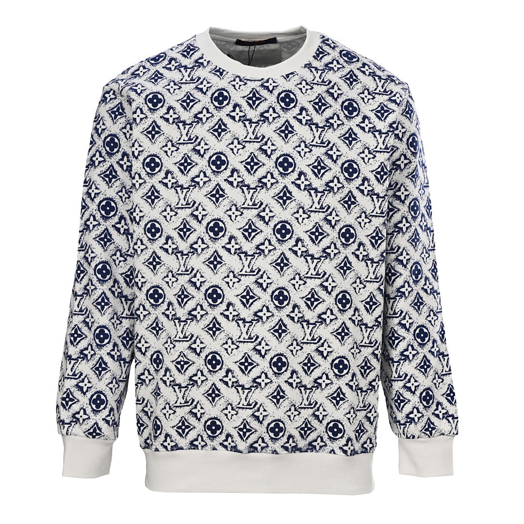 Louis Vuitton Monogram Jacquard Cotton Sweatshirt