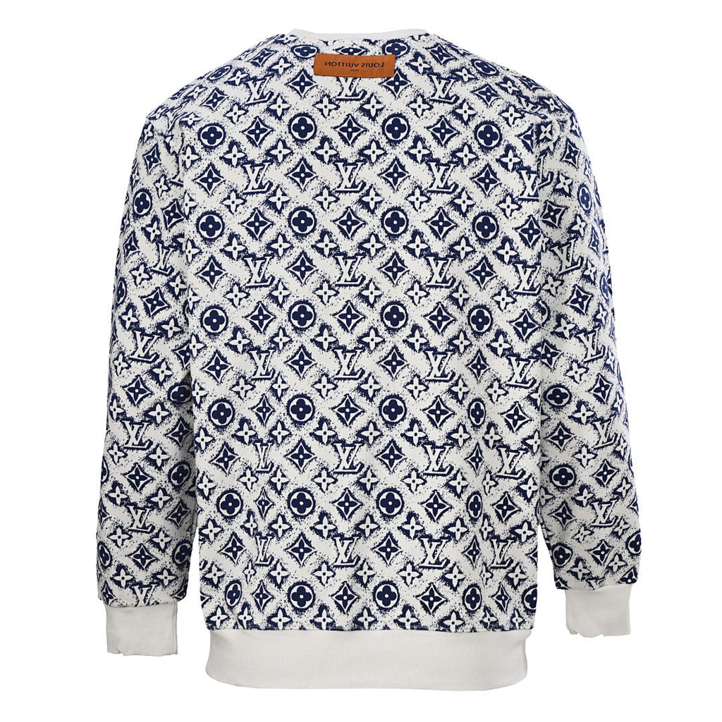 Louis Vuitton Monogram Jacquard Cotton Sweatshirt