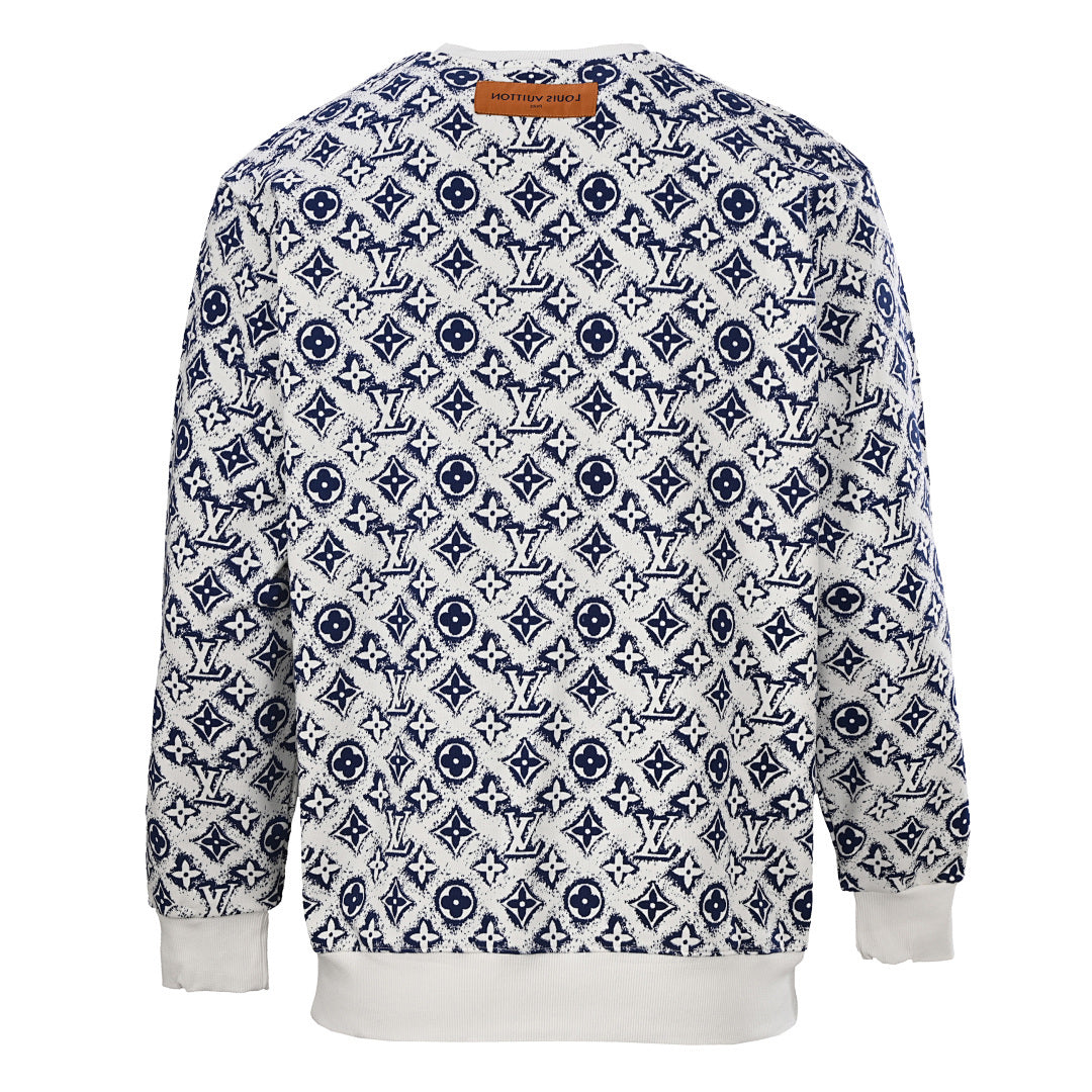 Louis Vuitton Monogram Jacquard Cotton Sweatshirt