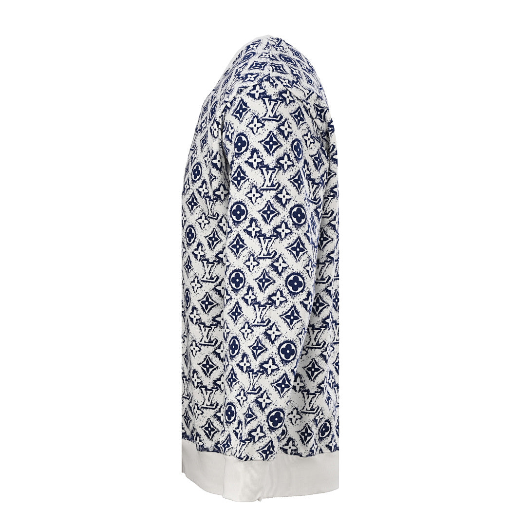 Louis Vuitton Monogram Jacquard Cotton Sweatshirt