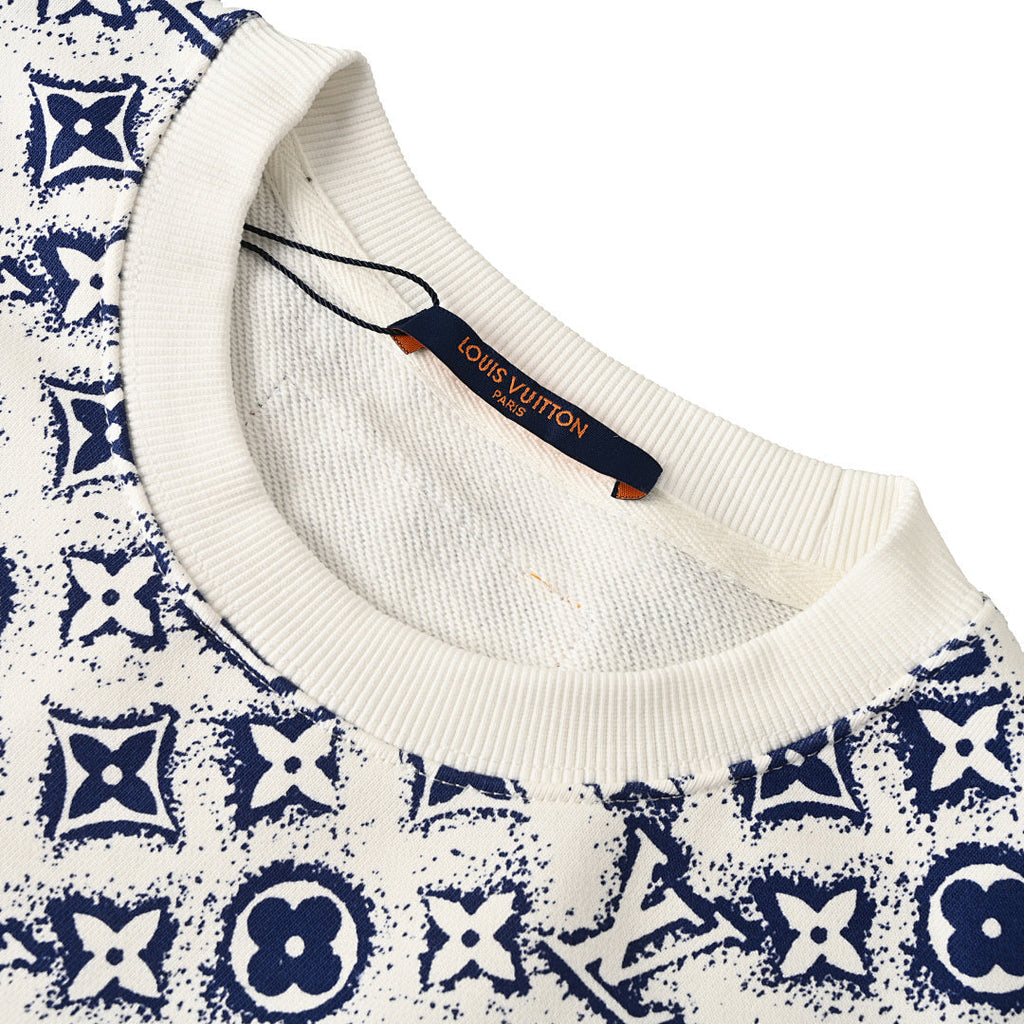 Louis Vuitton Monogram Jacquard Cotton Sweatshirt