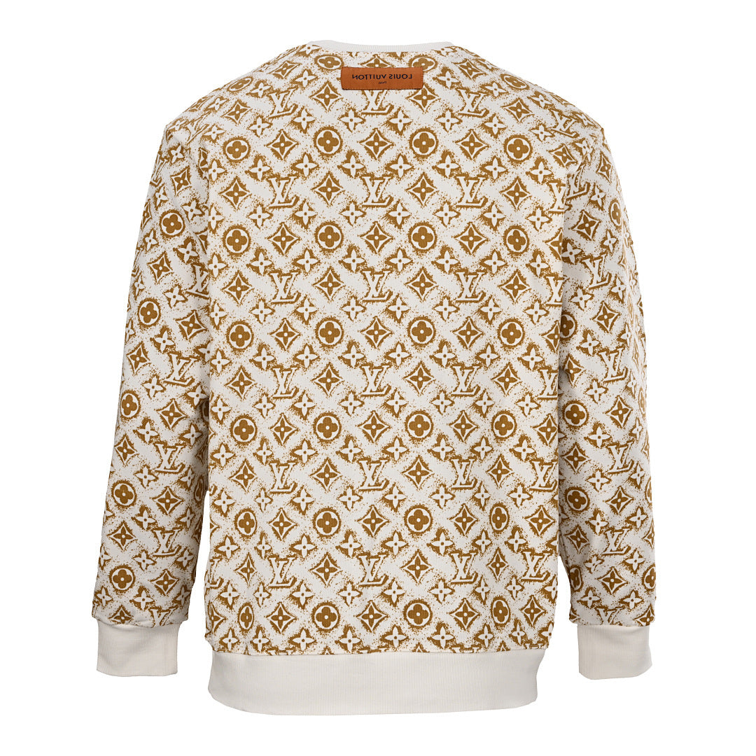 Louis Vuitton Monogram Jacquard Cotton Sweatshirt