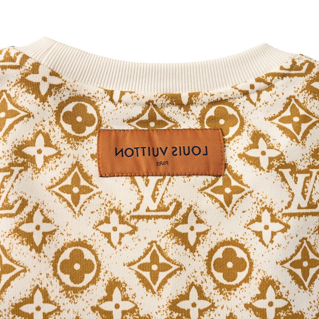 Louis Vuitton Monogram Jacquard Cotton Sweatshirt