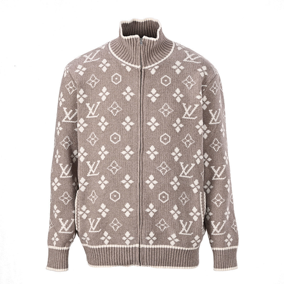 Louis Vuitton Monogram Jacquard Cotton Sweatshirt
