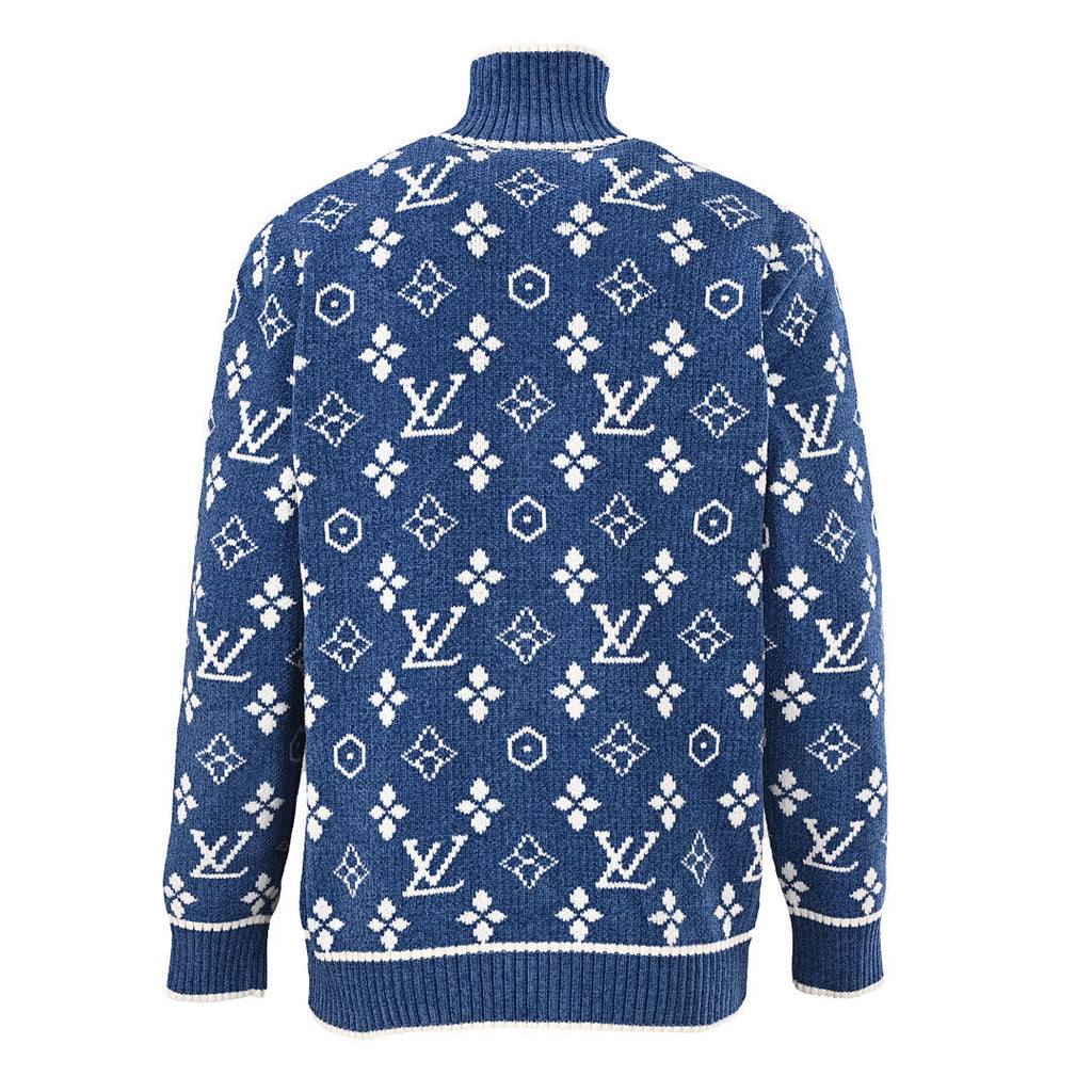 Louis Vuitton Monogram Jacquard Cotton Sweatshirt