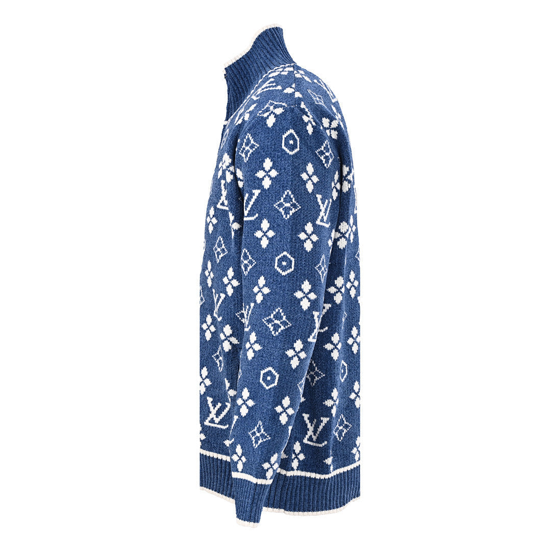 Louis Vuitton Monogram Jacquard Cotton Sweatshirt