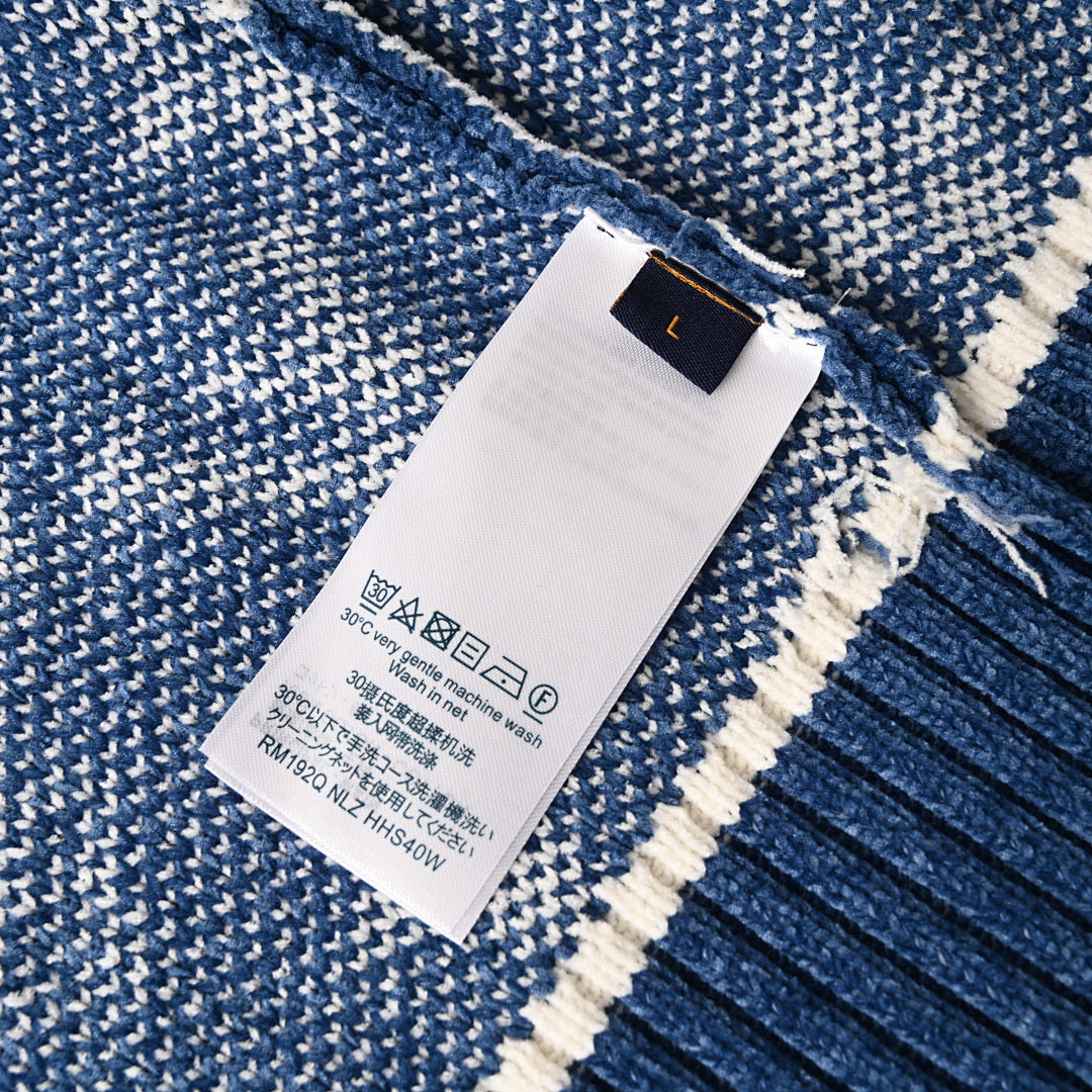 Louis Vuitton Monogram Jacquard Cotton Sweatshirt