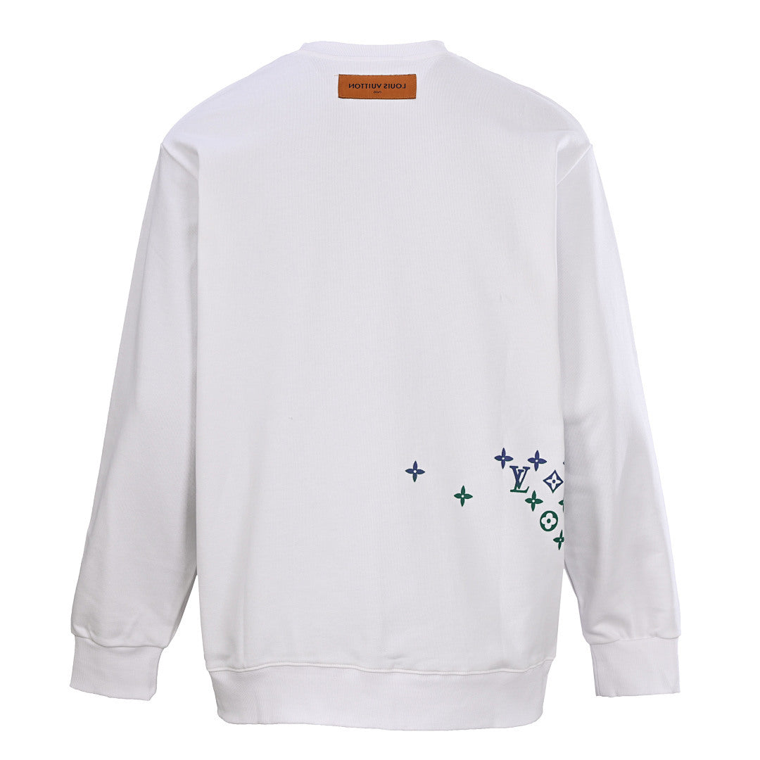 Louis Vuitton Monogram Jacquard Cotton Sweatshirt