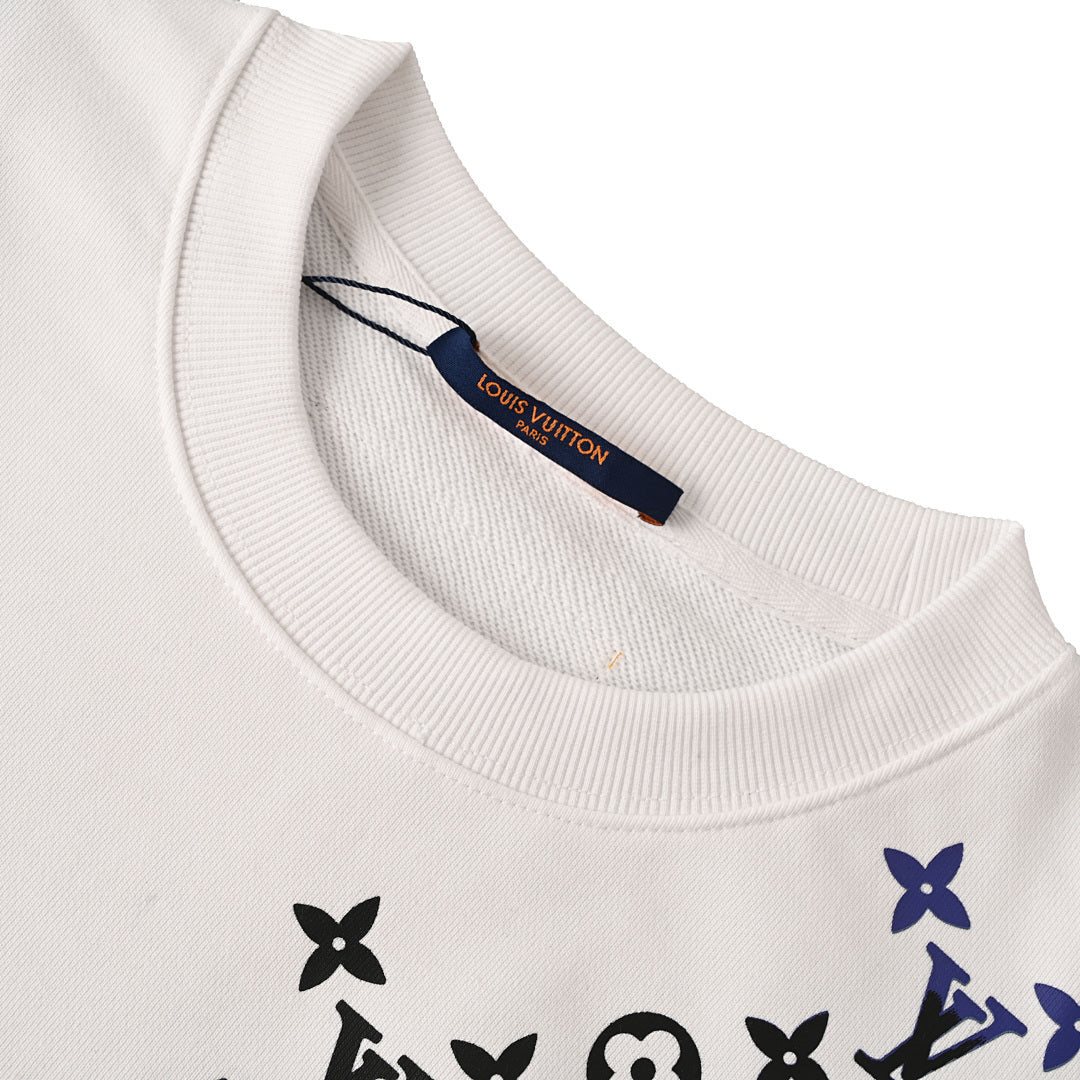 Louis Vuitton Monogram Jacquard Cotton Sweatshirt