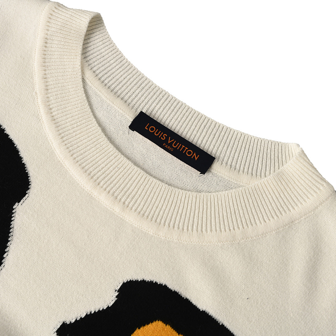 Louis Vuitton Monogram Jacquard Cotton Sweatshirt