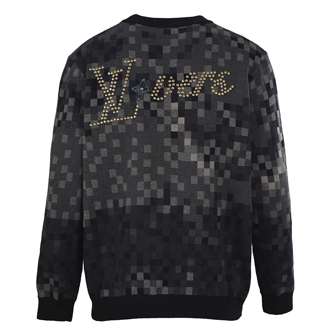 Louis Vuitton Monogram Jacquard Cotton Sweatshirt