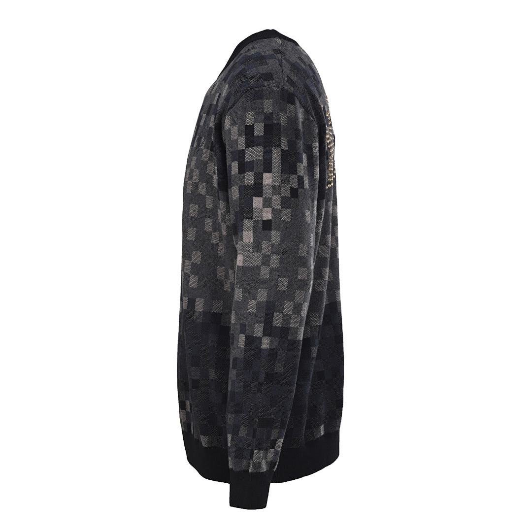 Louis Vuitton Monogram Jacquard Cotton Sweatshirt