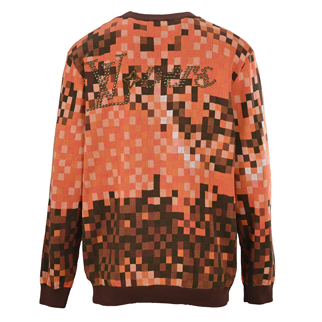 Louis Vuitton Monogram Jacquard Cotton Sweatshirt
