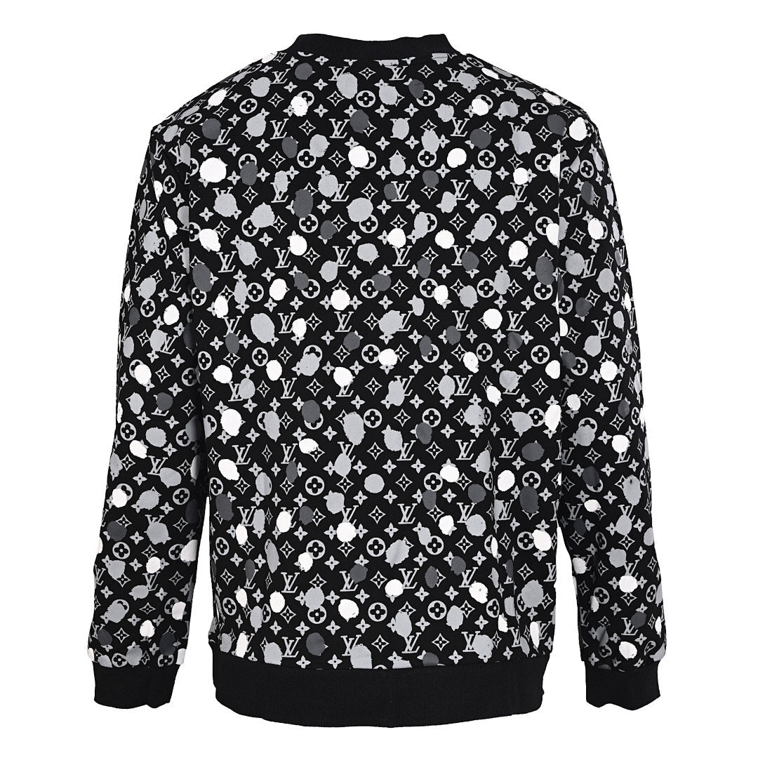 Louis Vuitton Monogram Jacquard Cotton Sweatshirt