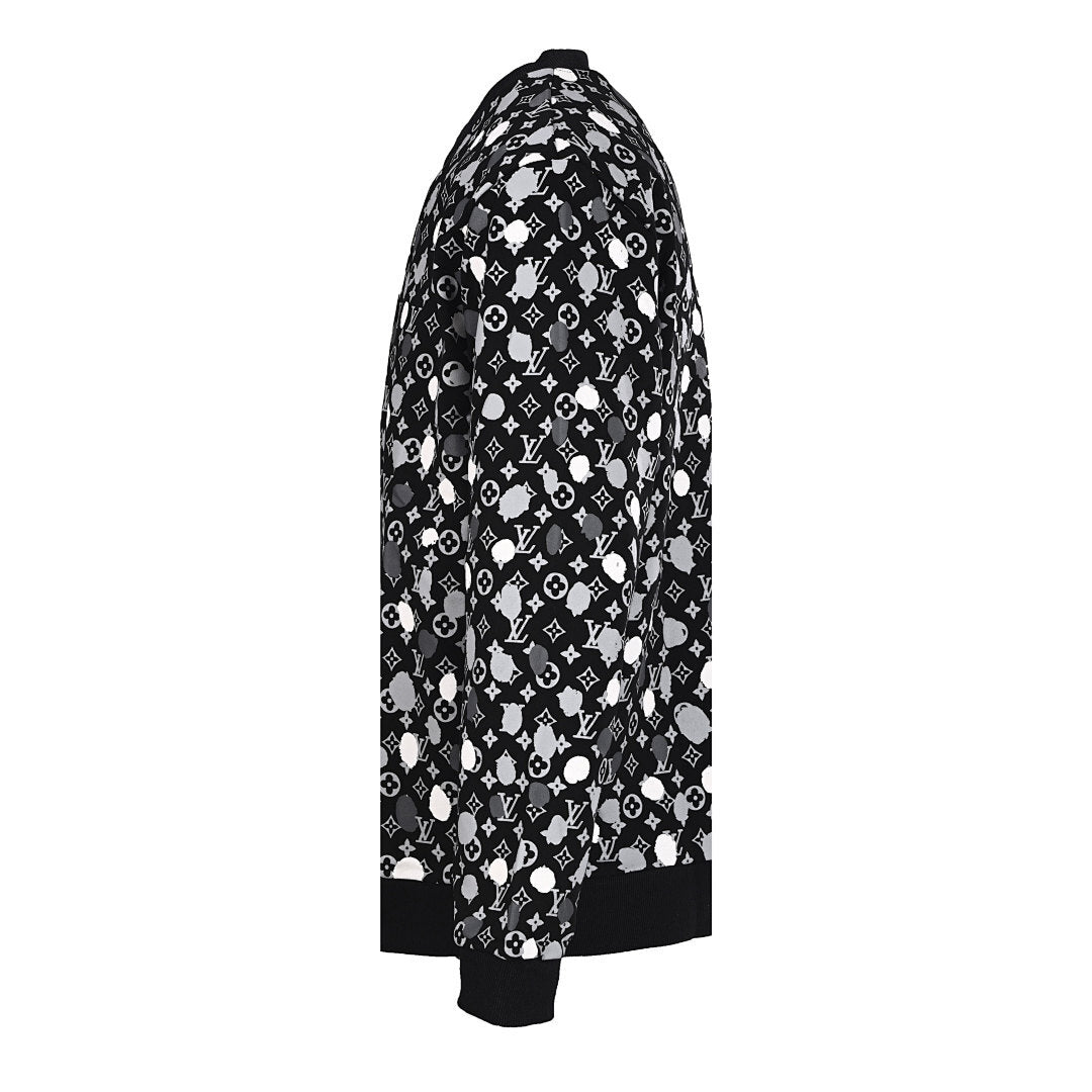 Louis Vuitton Monogram Jacquard Cotton Sweatshirt