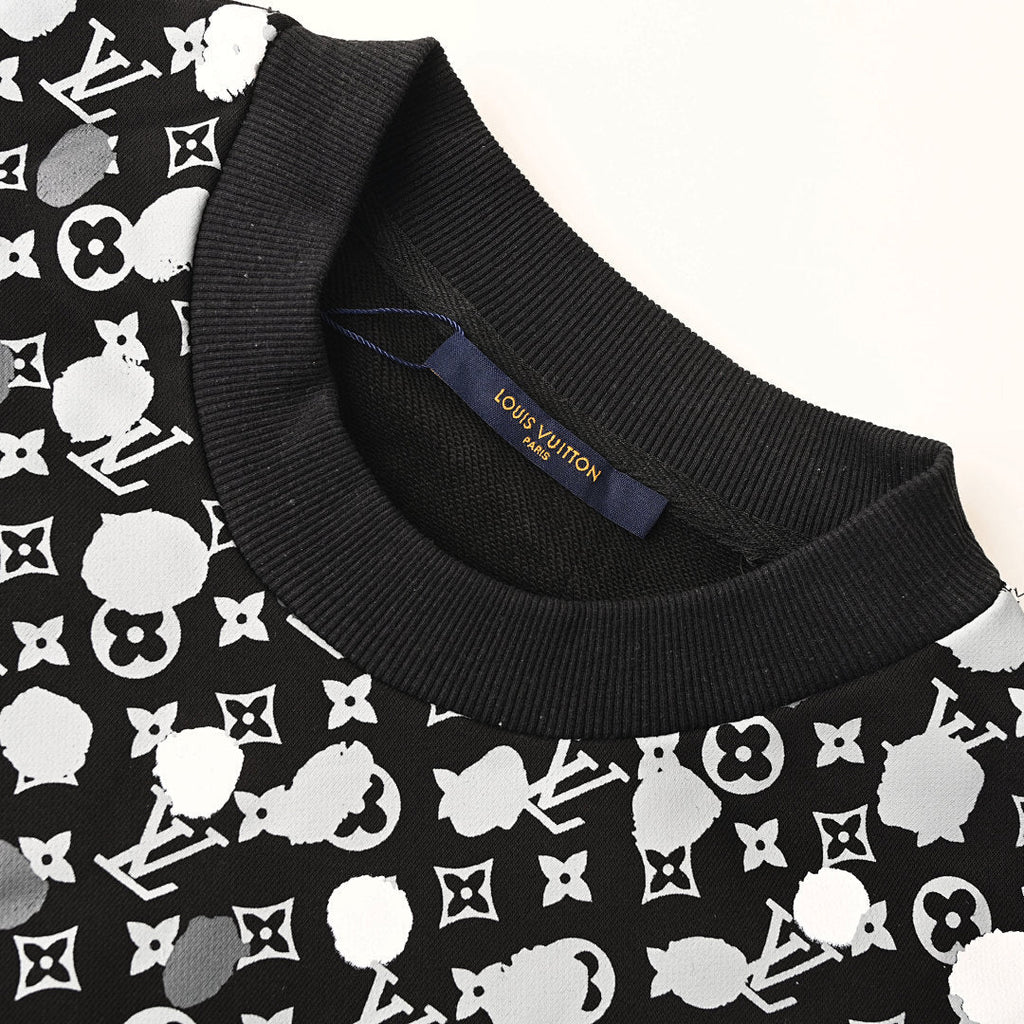 Louis Vuitton Monogram Jacquard Cotton Sweatshirt